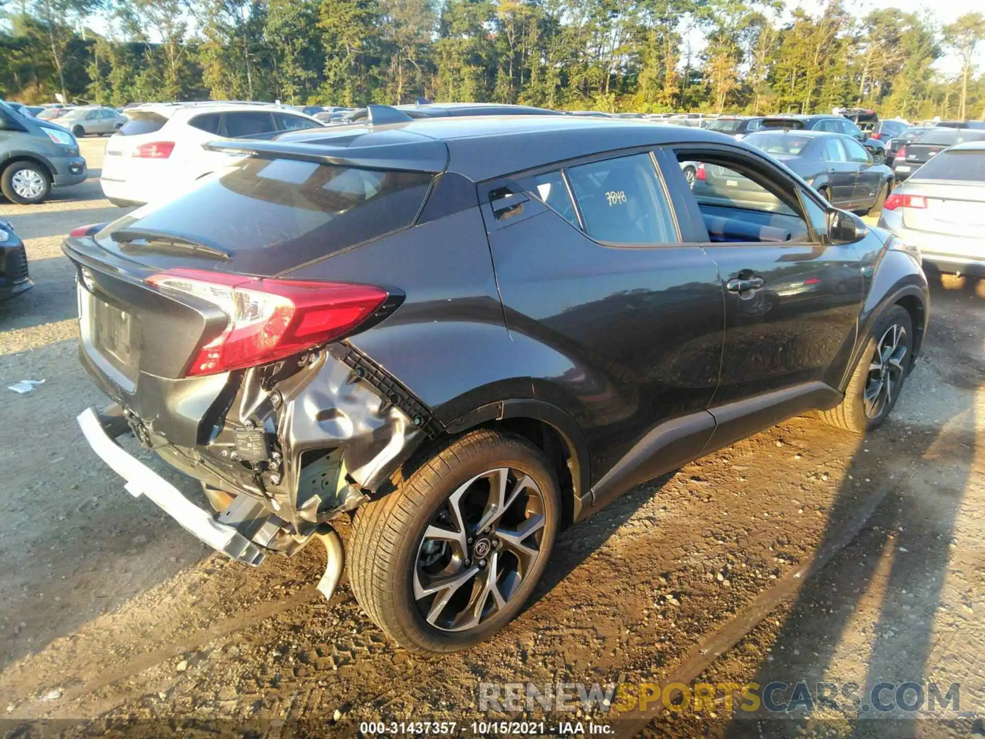 4 Photograph of a damaged car NMTKHMBXXLR103204 TOYOTA C-HR 2020