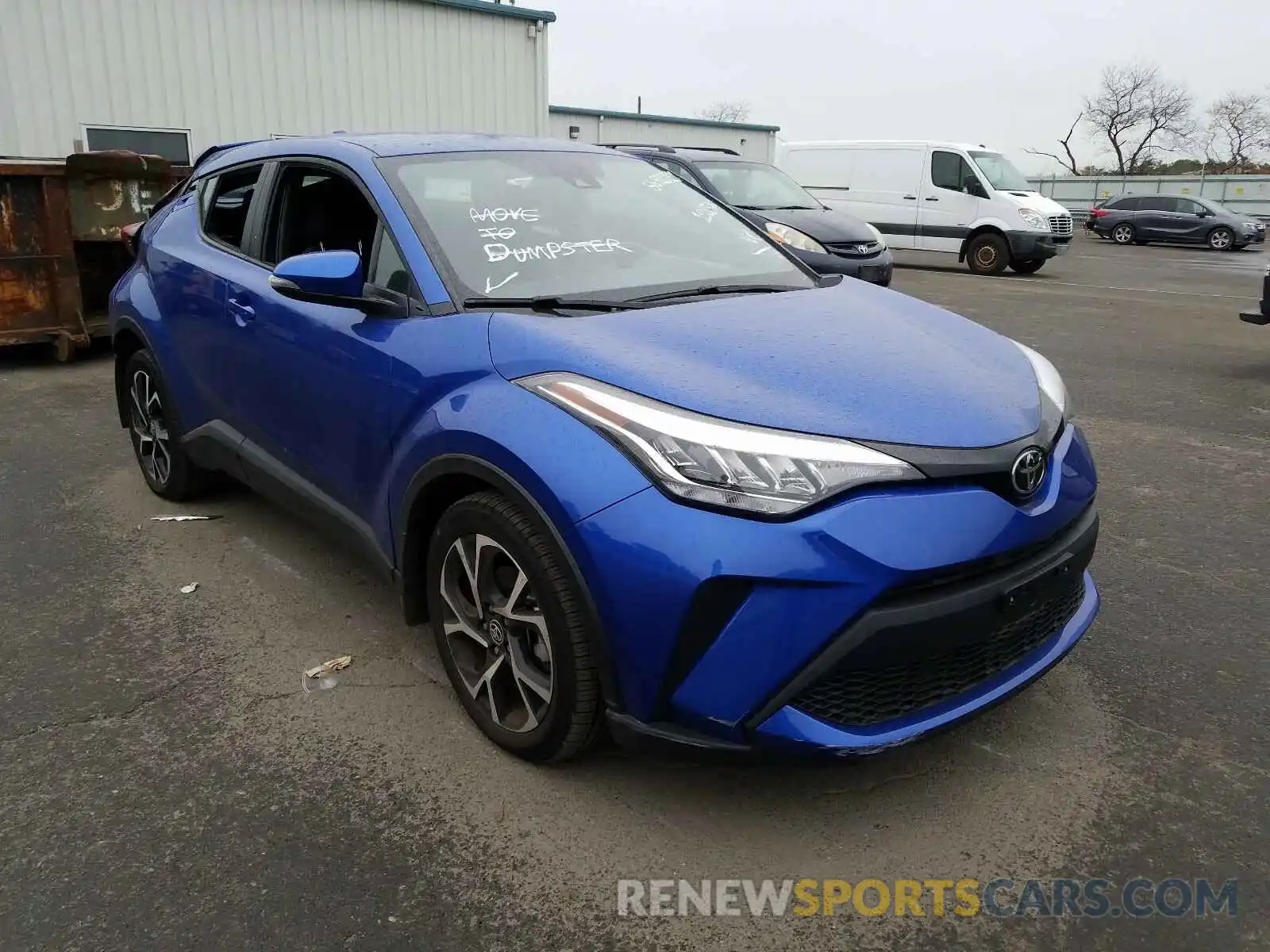 1 Photograph of a damaged car NMTKHMBXXLR103574 TOYOTA C-HR 2020