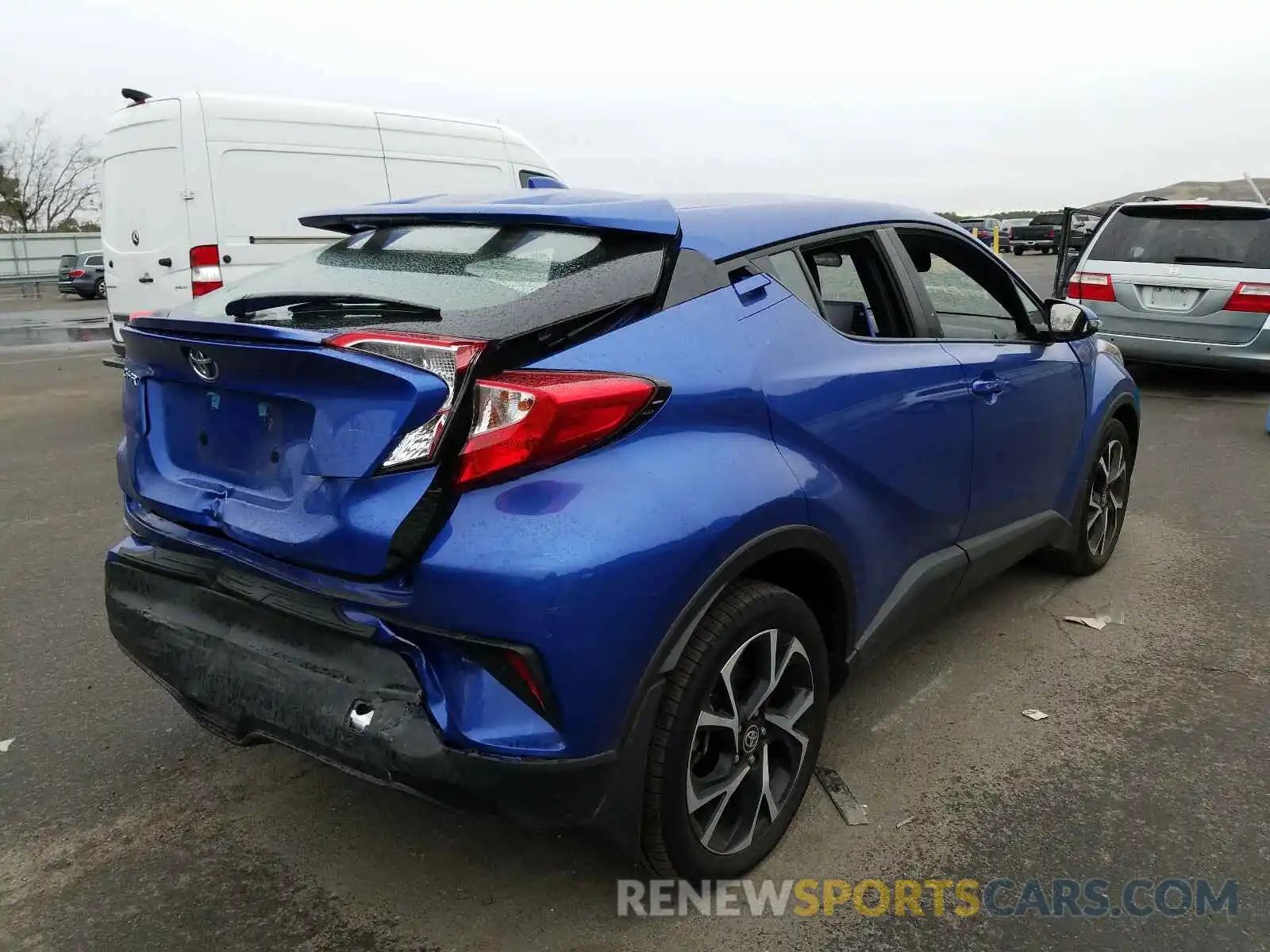 4 Photograph of a damaged car NMTKHMBXXLR103574 TOYOTA C-HR 2020