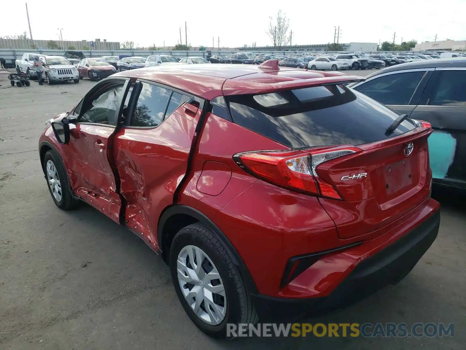 3 Photograph of a damaged car NMTKHMBXXLR104692 TOYOTA C-HR 2020