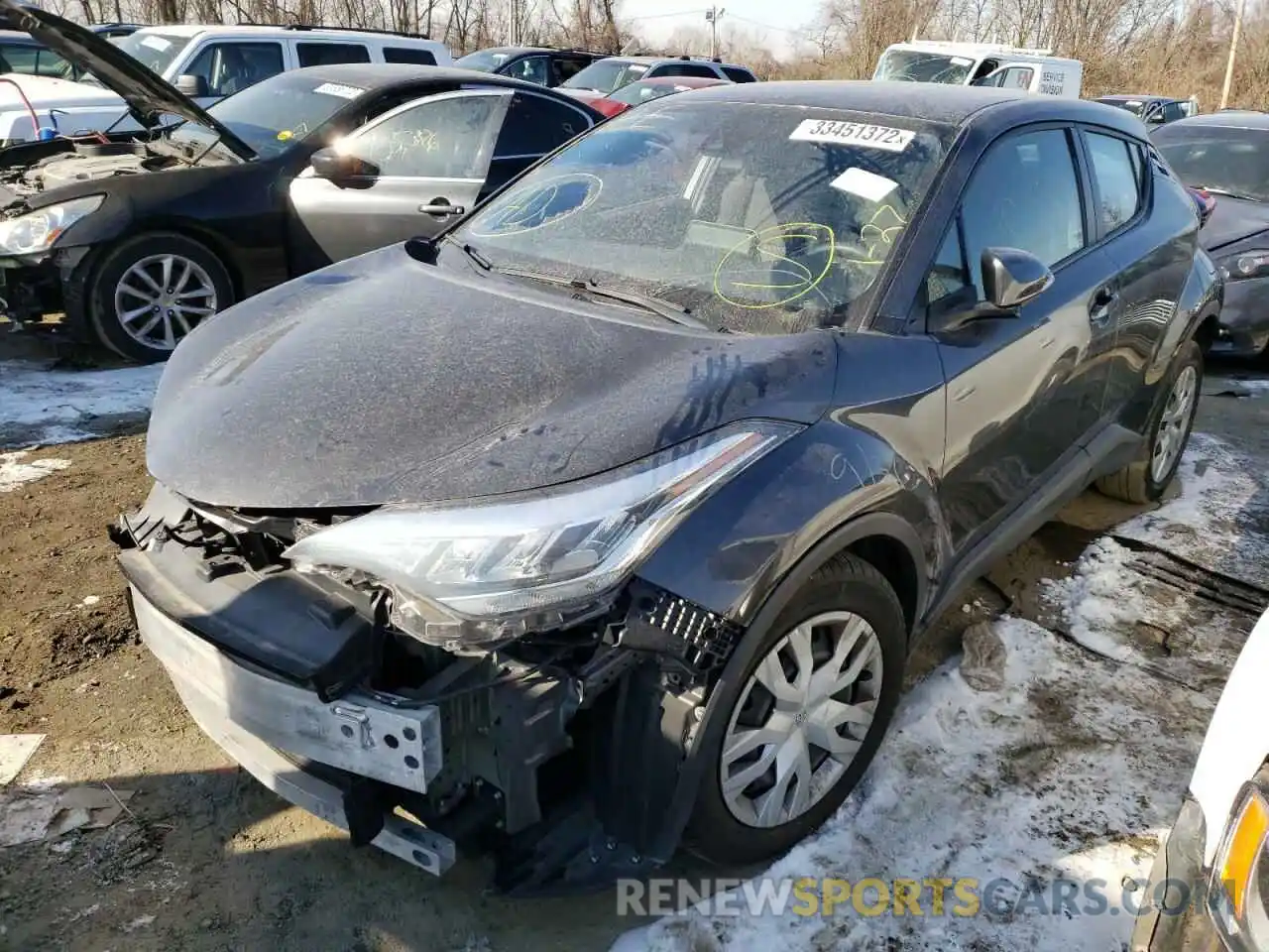 2 Фотография поврежденного автомобиля NMTKHMBXXLR105535 TOYOTA C-HR 2020