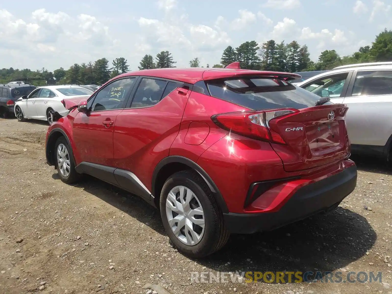 3 Photograph of a damaged car NMTKHMBXXLR107429 TOYOTA C-HR 2020