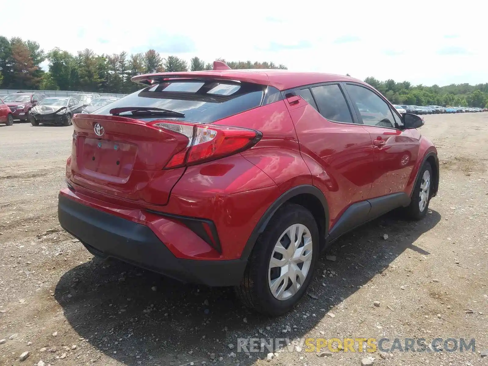 4 Photograph of a damaged car NMTKHMBXXLR107429 TOYOTA C-HR 2020