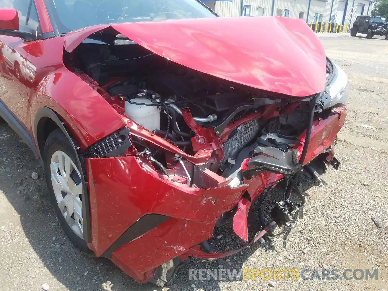 9 Photograph of a damaged car NMTKHMBXXLR107429 TOYOTA C-HR 2020