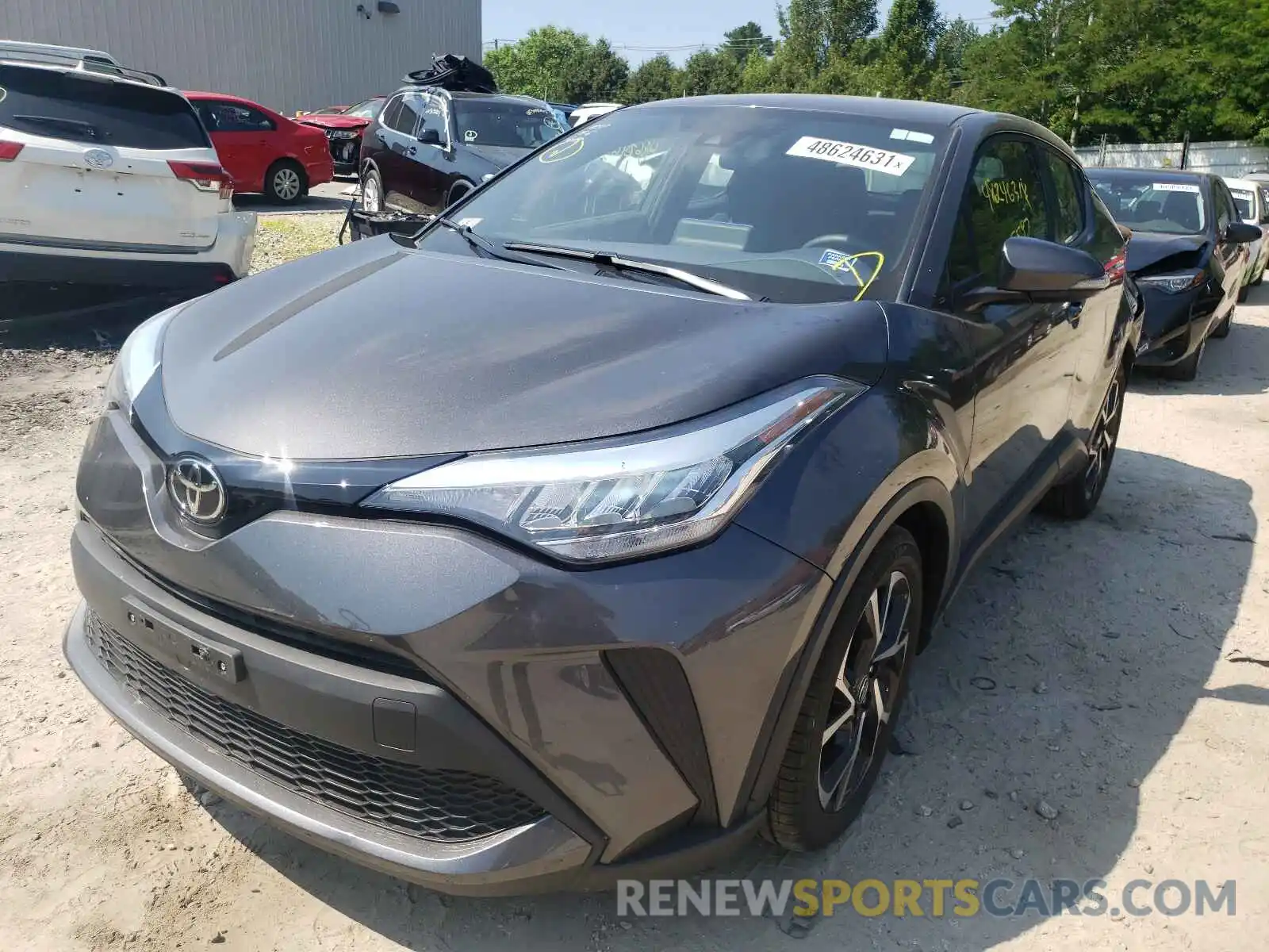 2 Photograph of a damaged car NMTKHMBXXLR108290 TOYOTA C-HR 2020