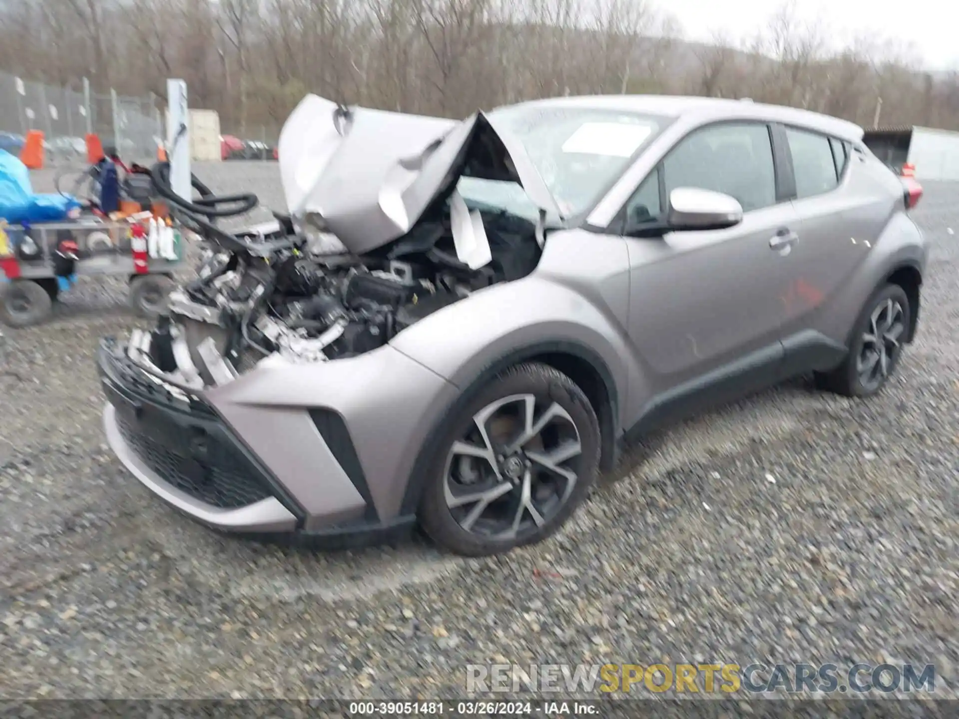 2 Photograph of a damaged car NMTKHMBXXLR108399 TOYOTA C-HR 2020