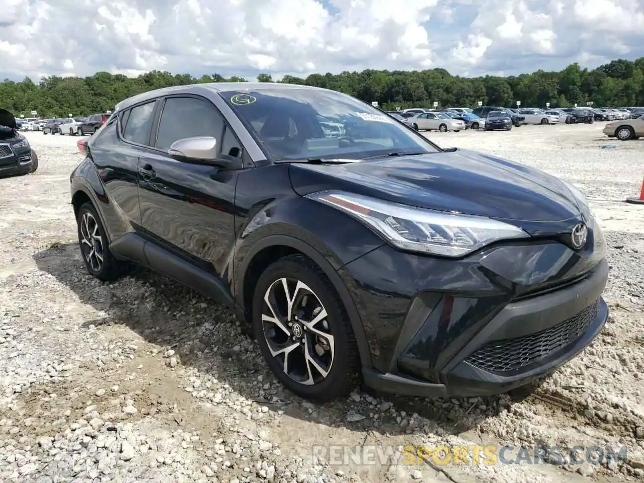 1 Photograph of a damaged car NMTKHMBXXLR109648 TOYOTA C-HR 2020