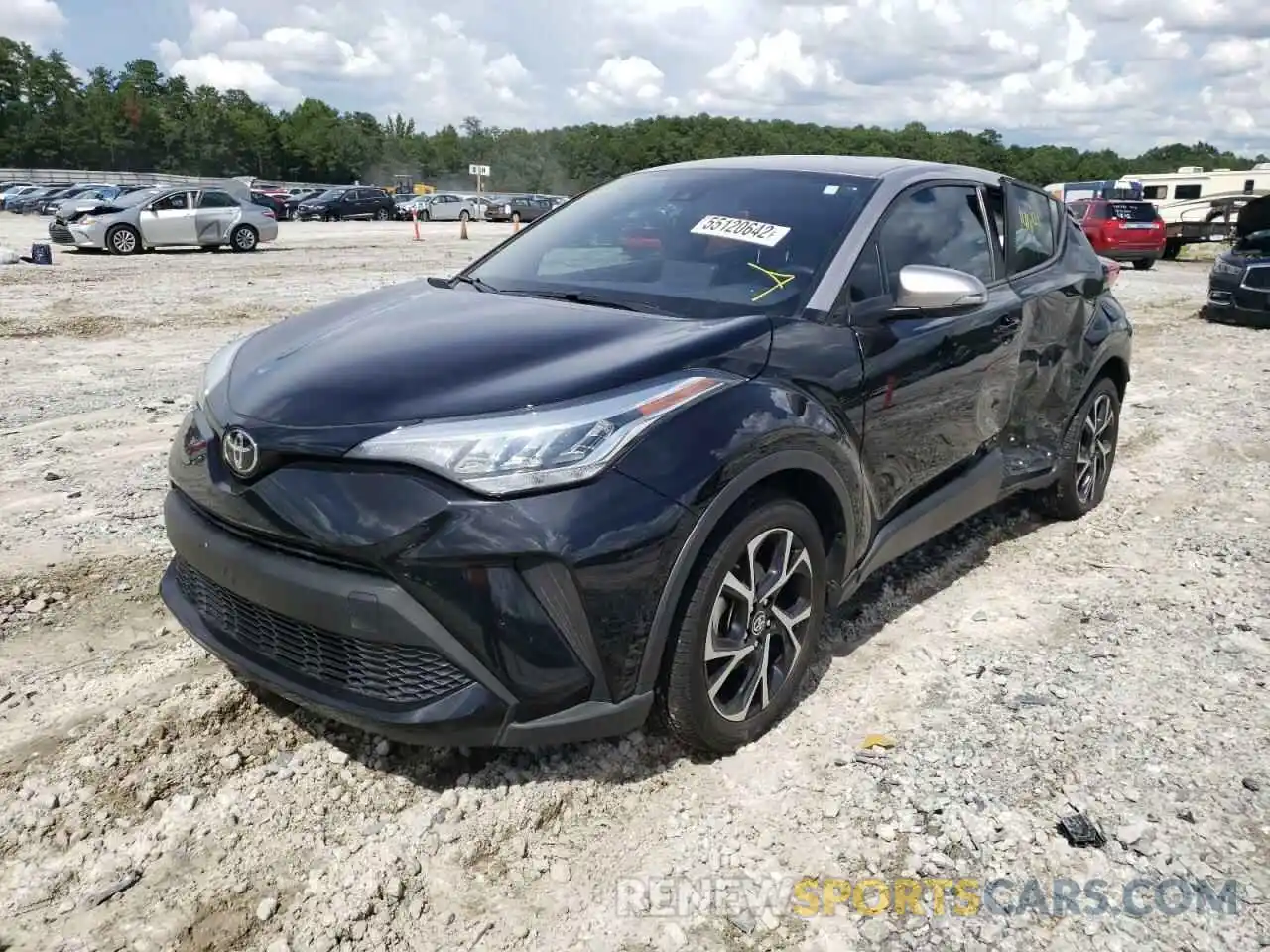 2 Photograph of a damaged car NMTKHMBXXLR109648 TOYOTA C-HR 2020