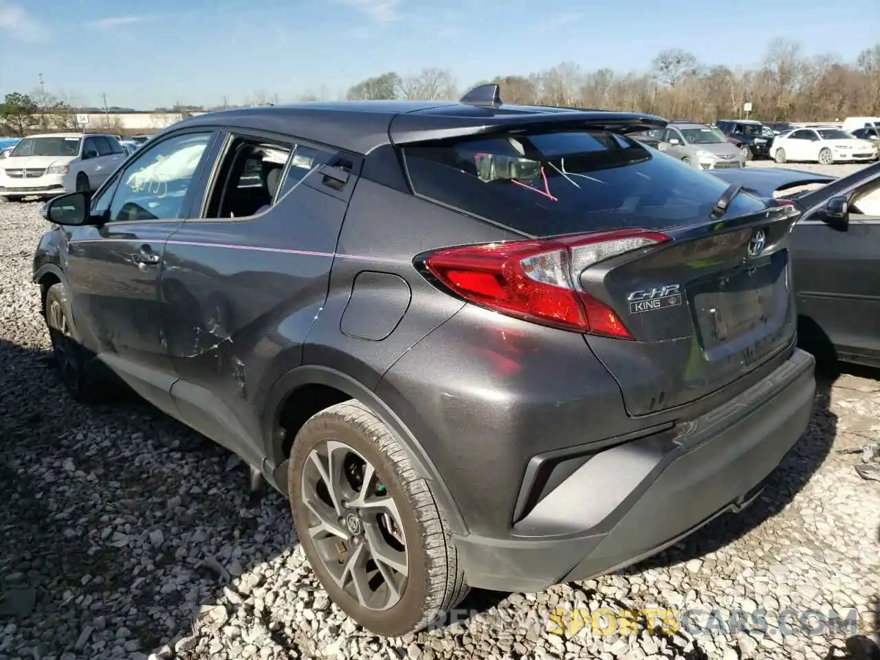 3 Photograph of a damaged car NMTKHMBXXLR111237 TOYOTA C-HR 2020