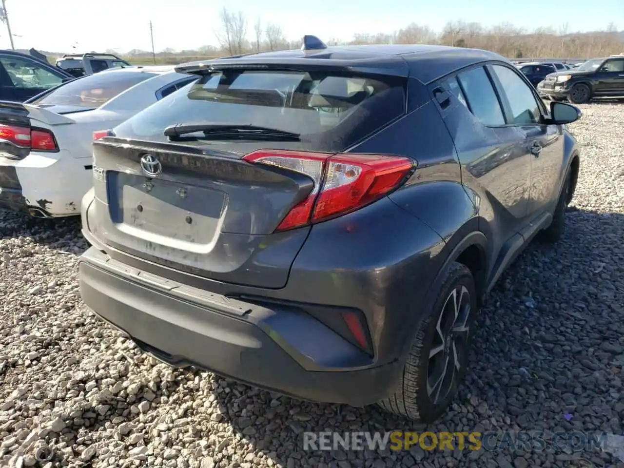 4 Photograph of a damaged car NMTKHMBXXLR111237 TOYOTA C-HR 2020