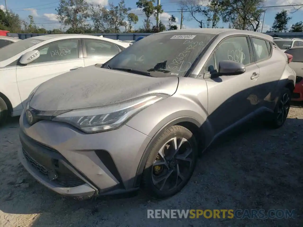 2 Photograph of a damaged car NMTKHMBXXLR111383 TOYOTA C-HR 2020