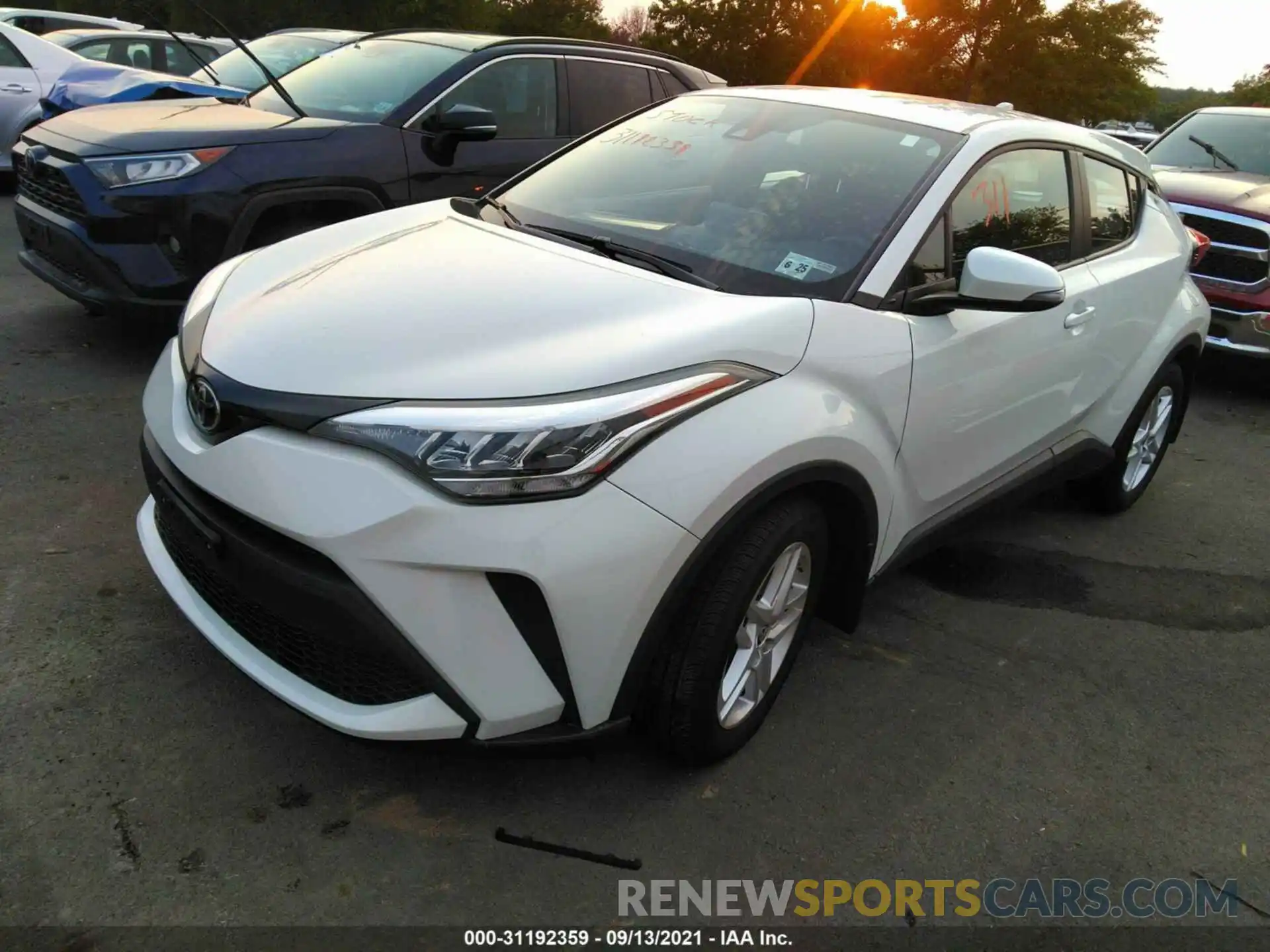 2 Photograph of a damaged car NMTKHMBXXLR111447 TOYOTA C-HR 2020