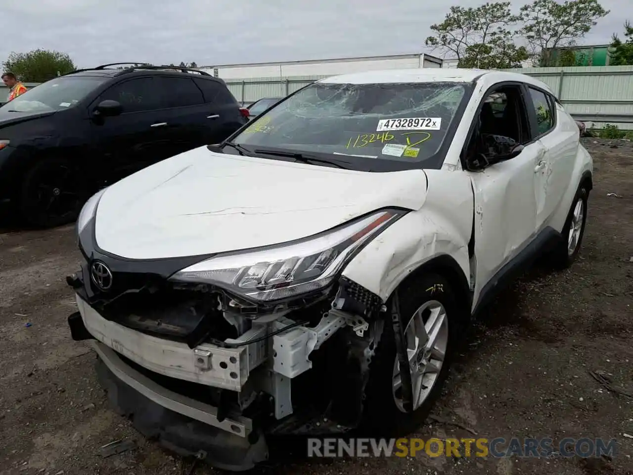 2 Photograph of a damaged car NMTKHMBXXLR113246 TOYOTA C-HR 2020