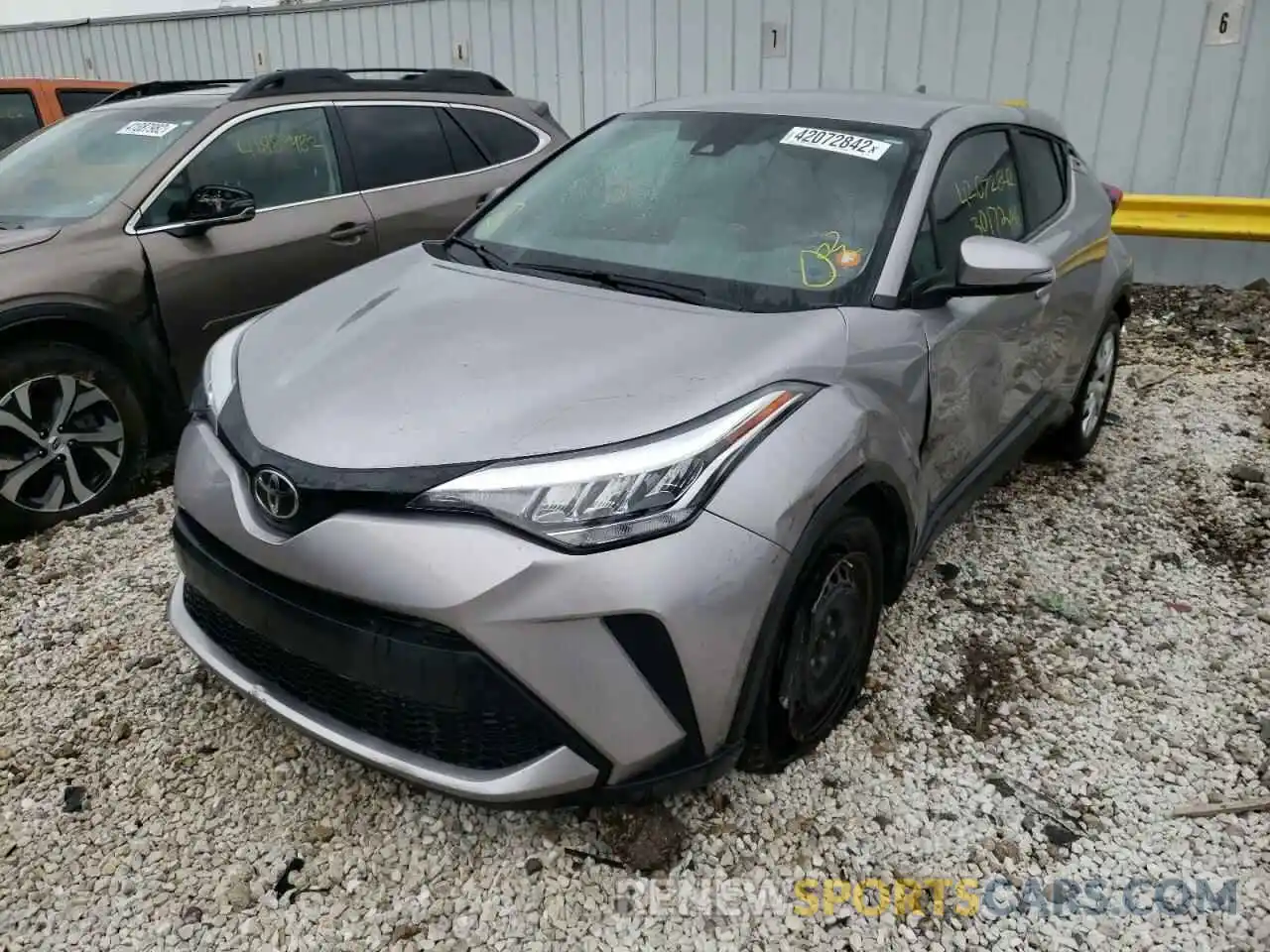 2 Photograph of a damaged car NMTKHMBXXLR113733 TOYOTA C-HR 2020