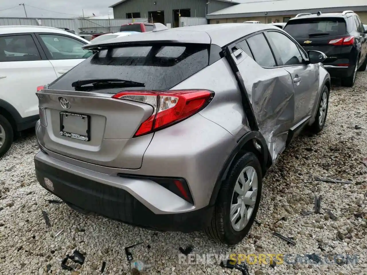 4 Photograph of a damaged car NMTKHMBXXLR113733 TOYOTA C-HR 2020