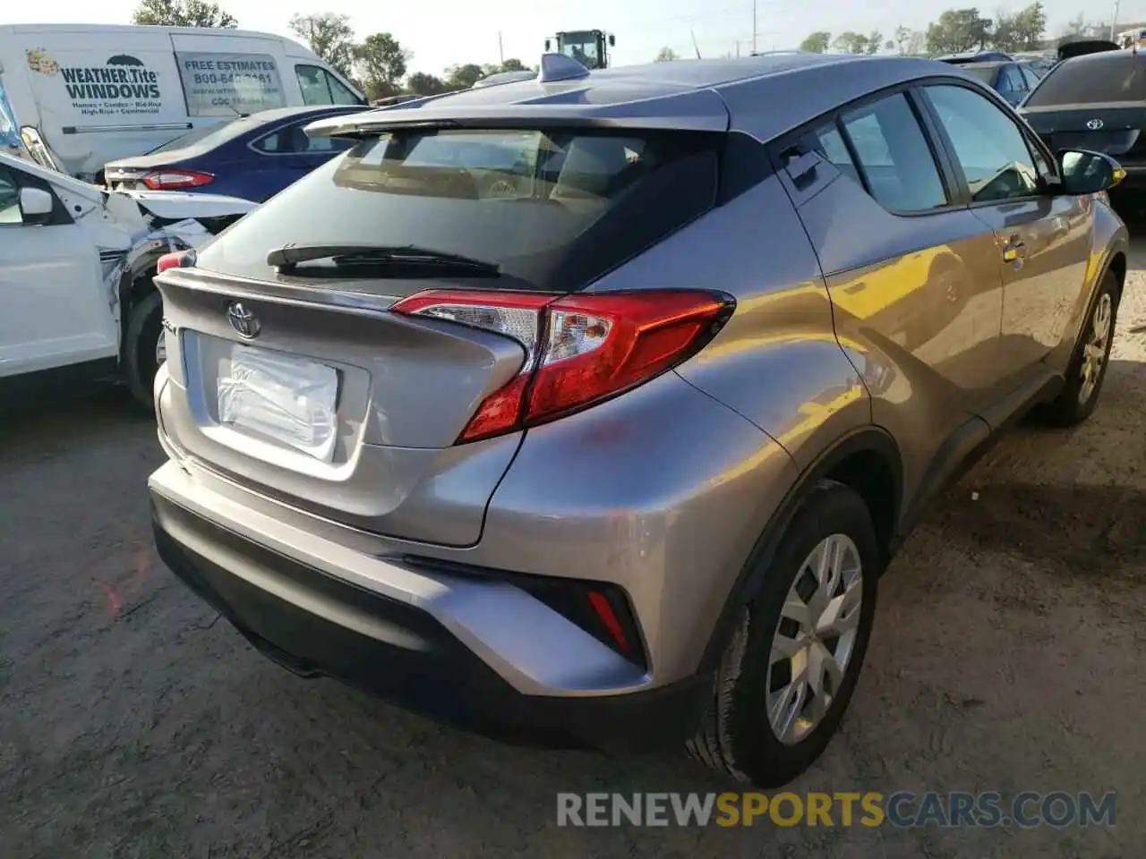 4 Photograph of a damaged car NMTKHMBXXLR113781 TOYOTA C-HR 2020