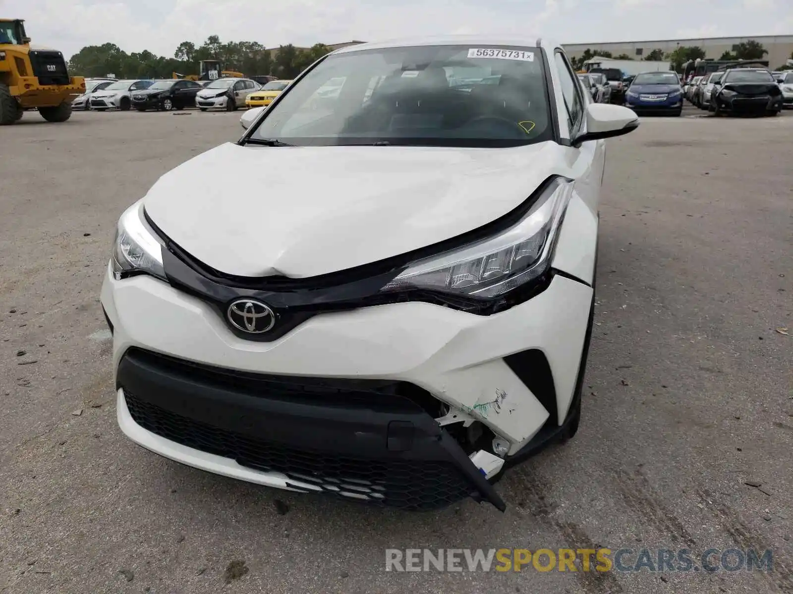 9 Photograph of a damaged car NMTKHMBXXLR113912 TOYOTA C-HR 2020