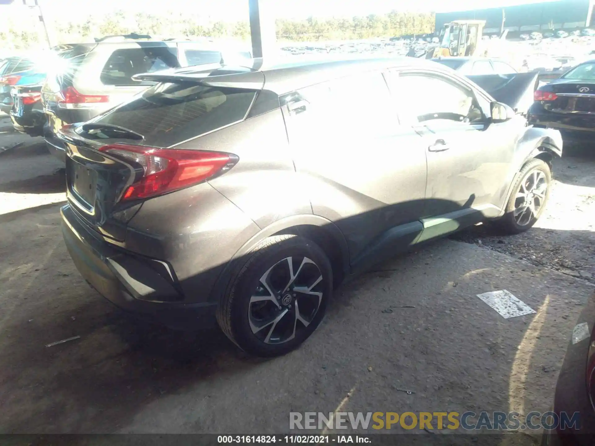 4 Photograph of a damaged car NMTKHMBXXLR114879 TOYOTA C-HR 2020