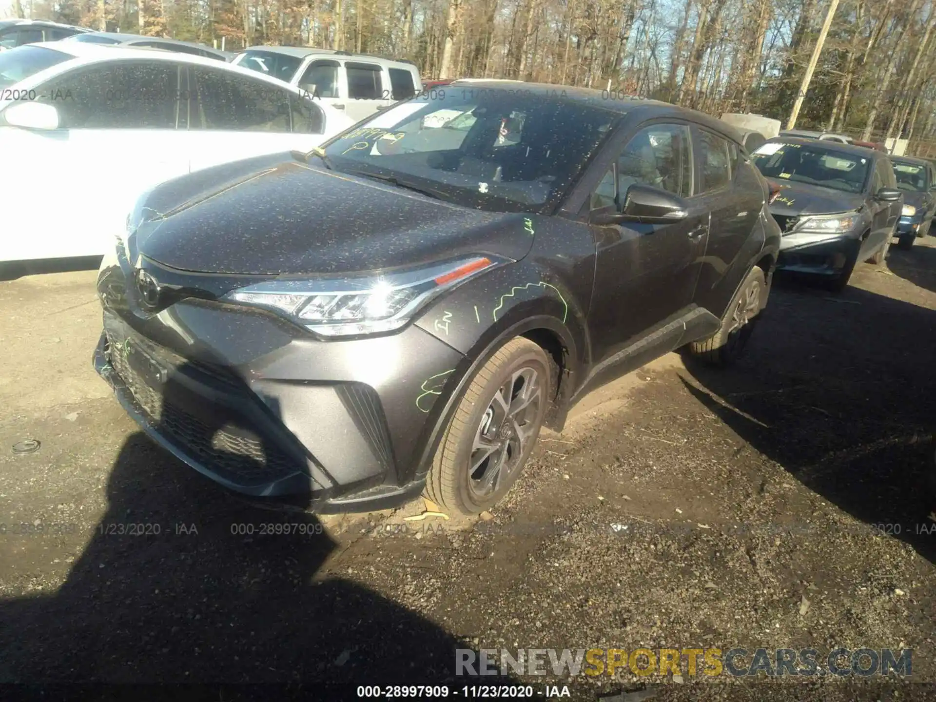 2 Photograph of a damaged car NMTKHMBXXLR115062 TOYOTA C-HR 2020