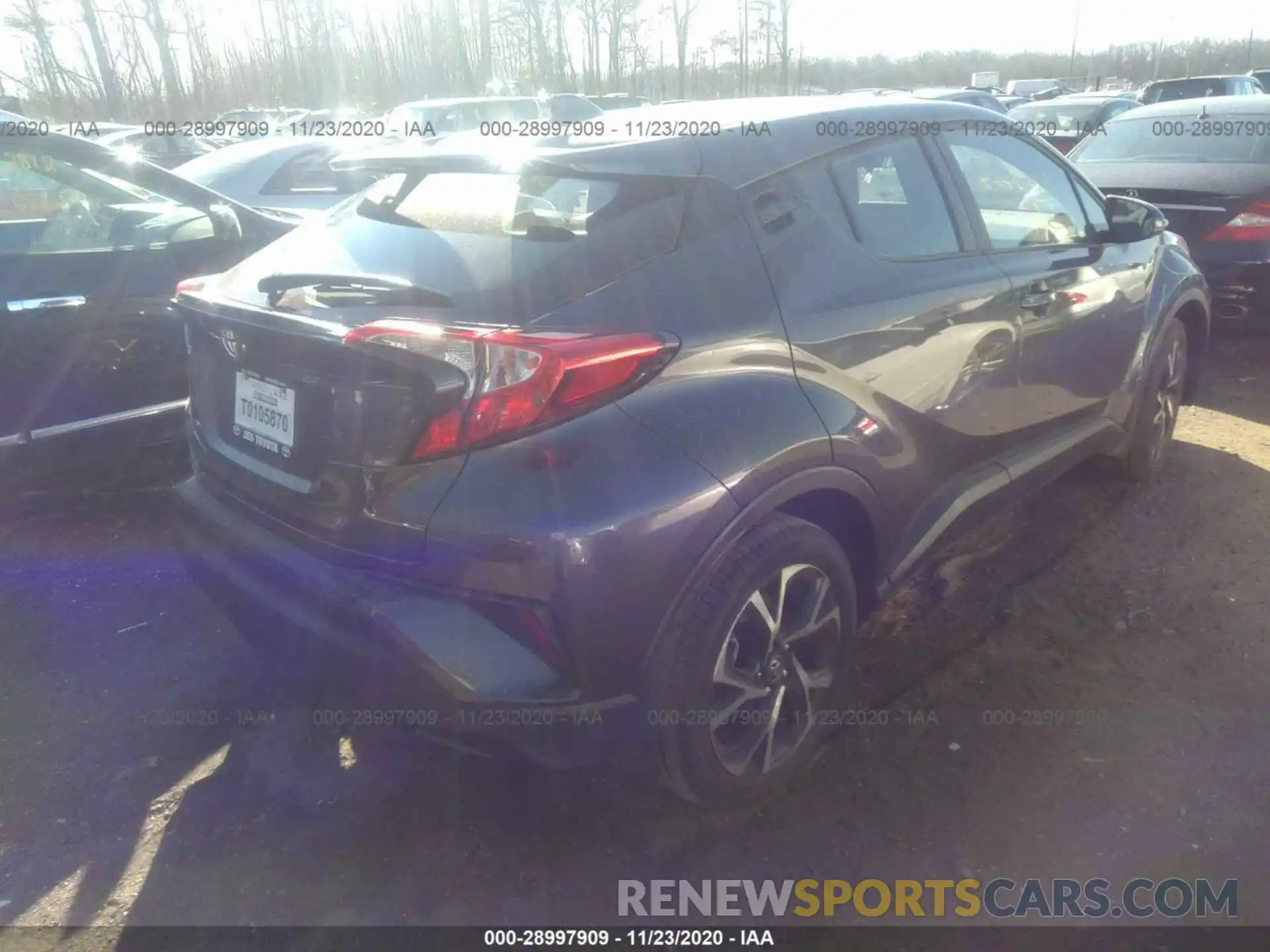 4 Photograph of a damaged car NMTKHMBXXLR115062 TOYOTA C-HR 2020