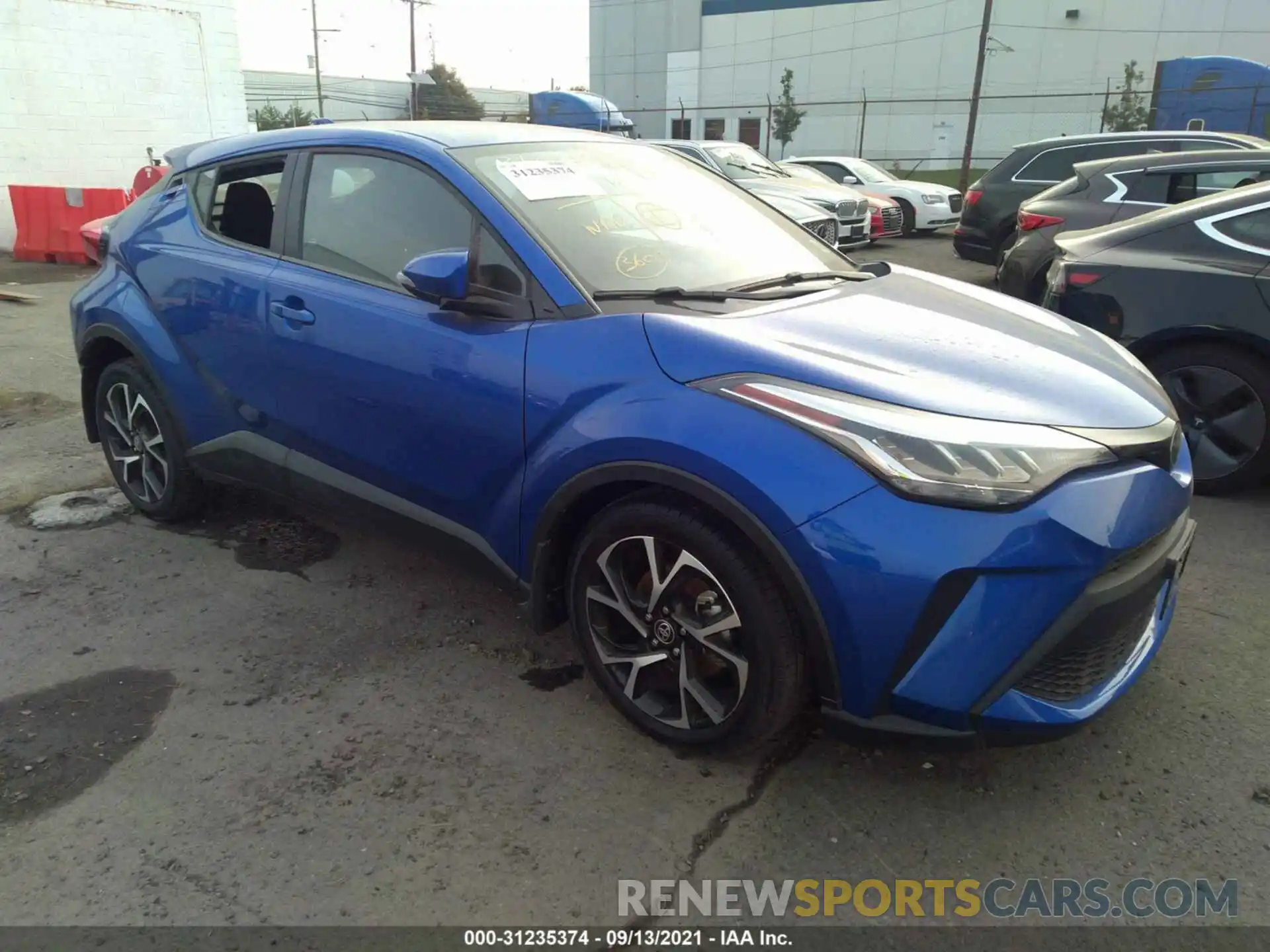 1 Photograph of a damaged car NMTKHMBXXLR115224 TOYOTA C-HR 2020