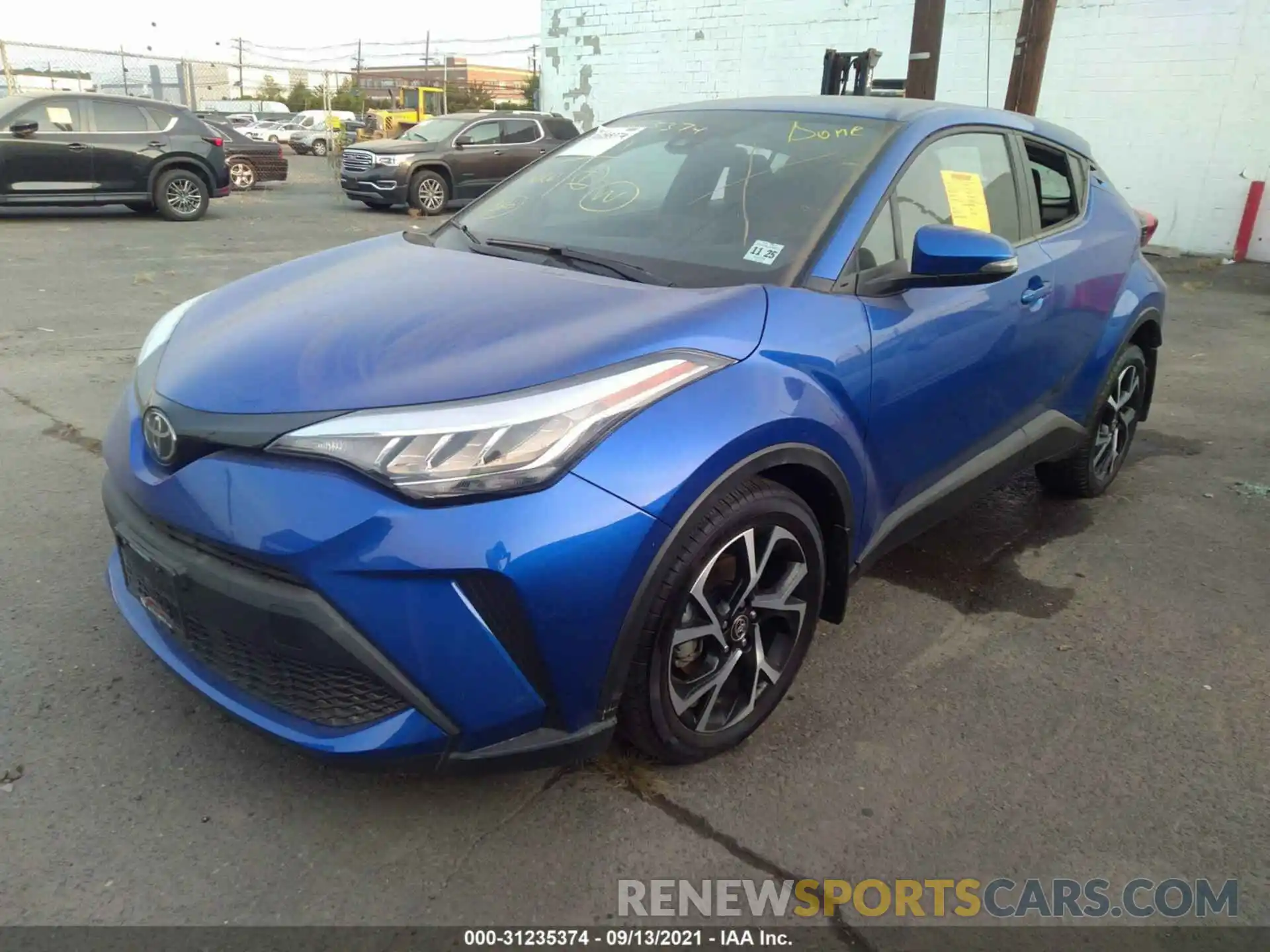 2 Фотография поврежденного автомобиля NMTKHMBXXLR115224 TOYOTA C-HR 2020