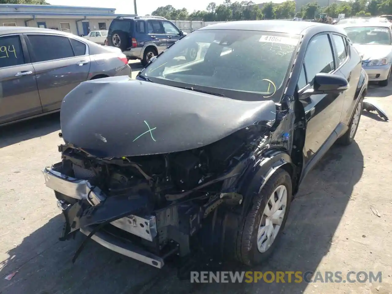 2 Photograph of a damaged car NMTKHMBXXLR115482 TOYOTA C-HR 2020