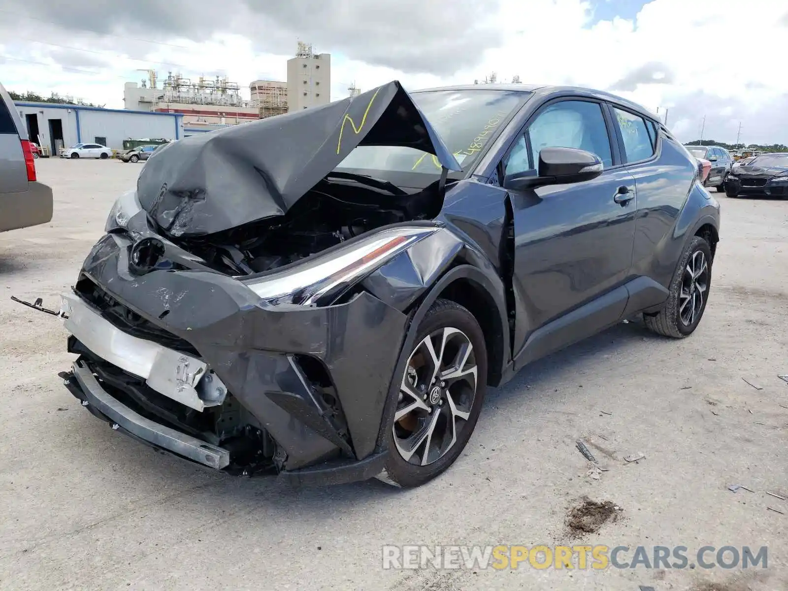 2 Фотография поврежденного автомобиля NMTKHMBXXLR116972 TOYOTA C-HR 2020