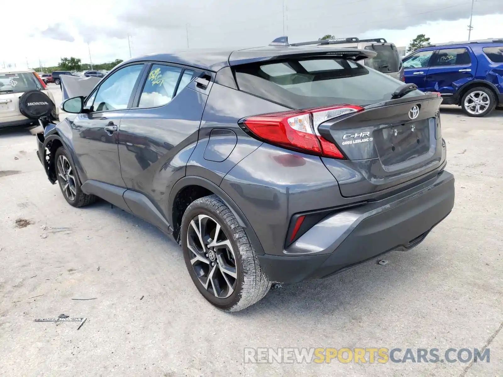 3 Photograph of a damaged car NMTKHMBXXLR116972 TOYOTA C-HR 2020