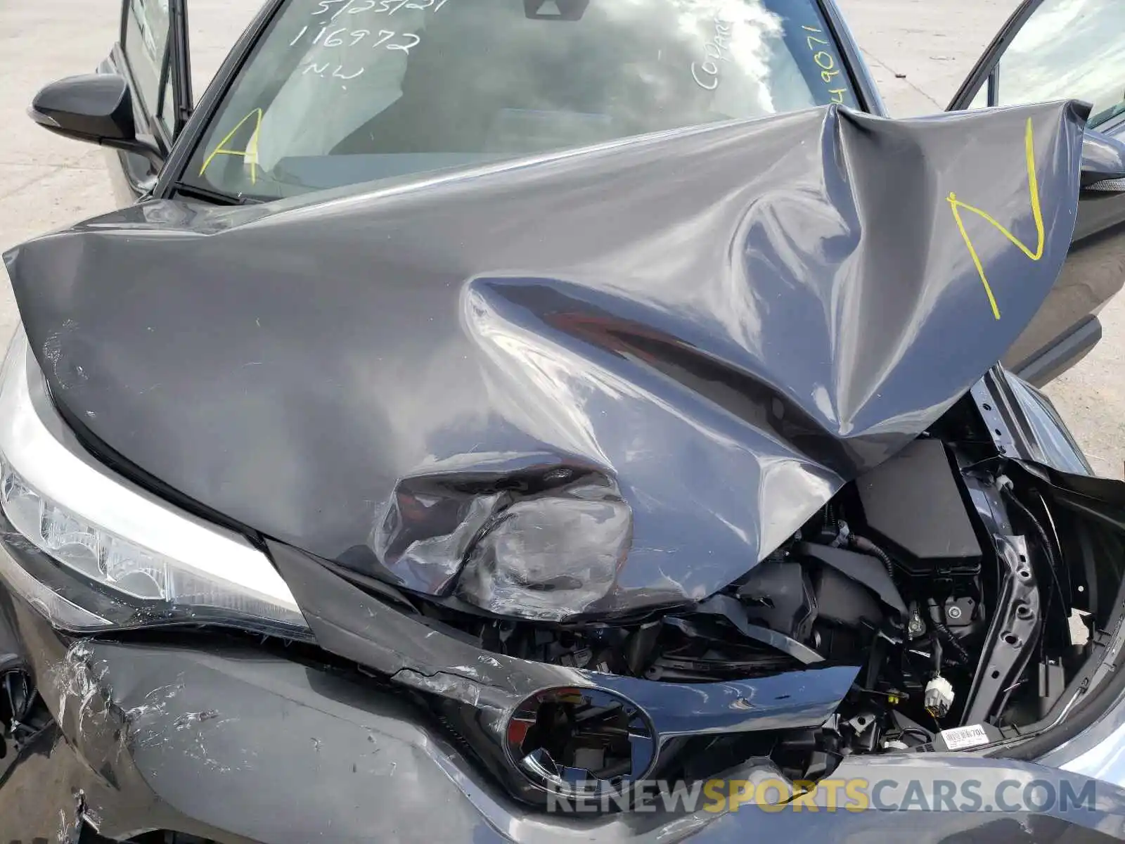 7 Photograph of a damaged car NMTKHMBXXLR116972 TOYOTA C-HR 2020