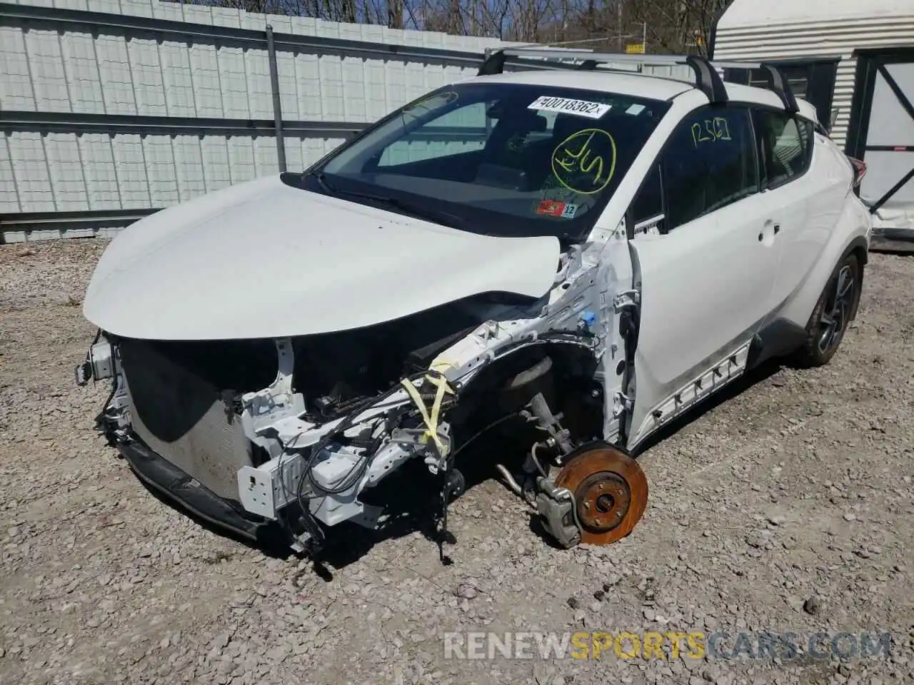 2 Photograph of a damaged car NMTKHMBXXLR118267 TOYOTA C-HR 2020