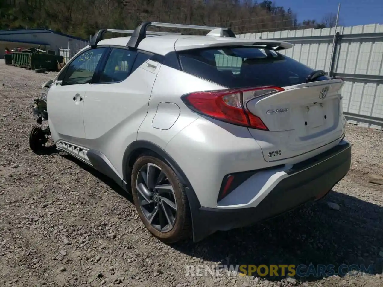 3 Photograph of a damaged car NMTKHMBXXLR118267 TOYOTA C-HR 2020