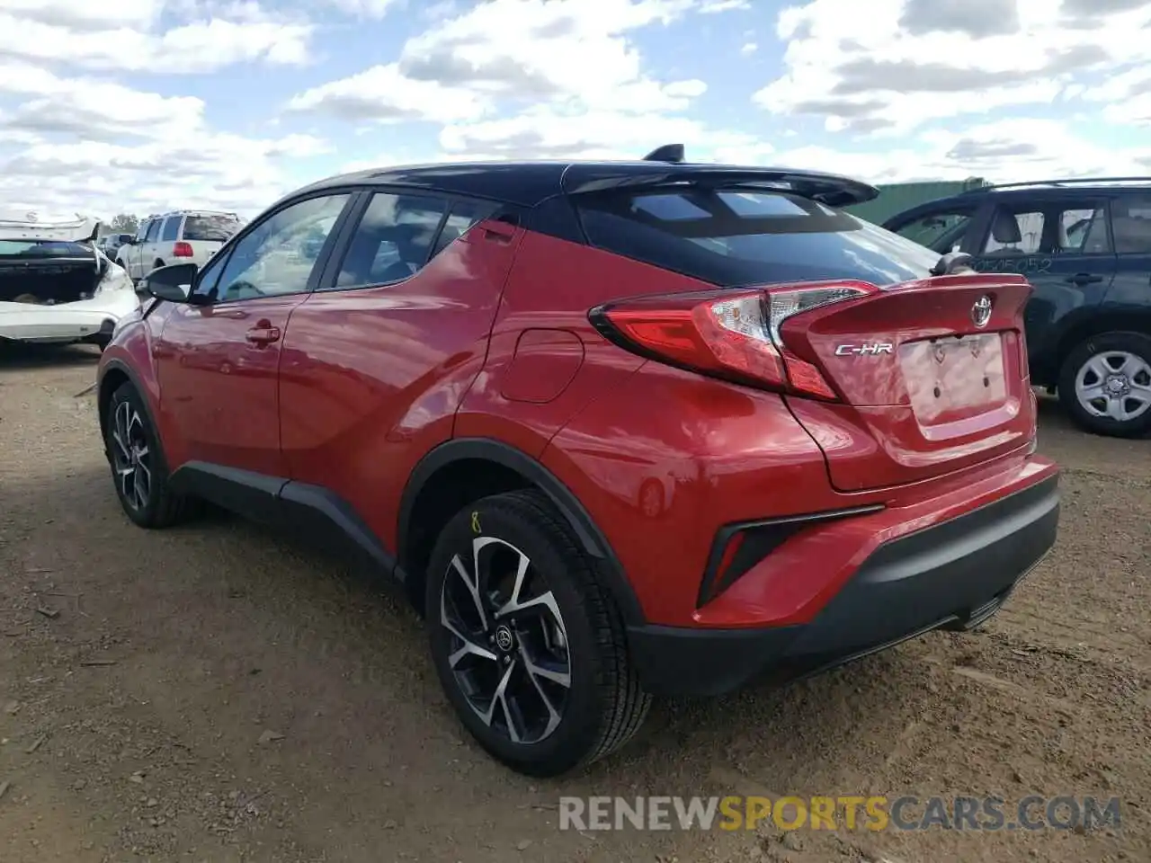 3 Photograph of a damaged car NMTKHMBXXLR118544 TOYOTA C-HR 2020