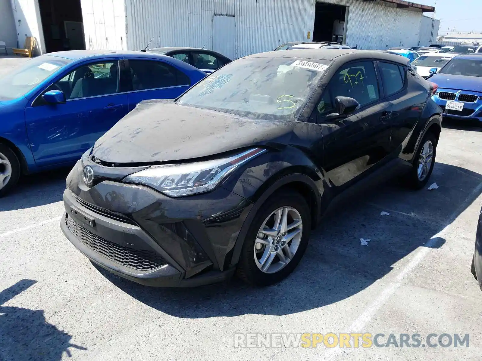 2 Photograph of a damaged car JTNKHMBX0M1095559 TOYOTA C-HR 2021