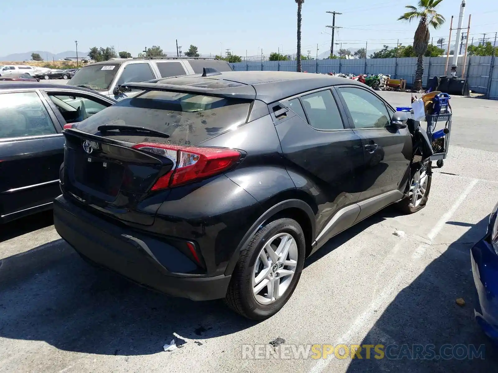 4 Photograph of a damaged car JTNKHMBX0M1095559 TOYOTA C-HR 2021