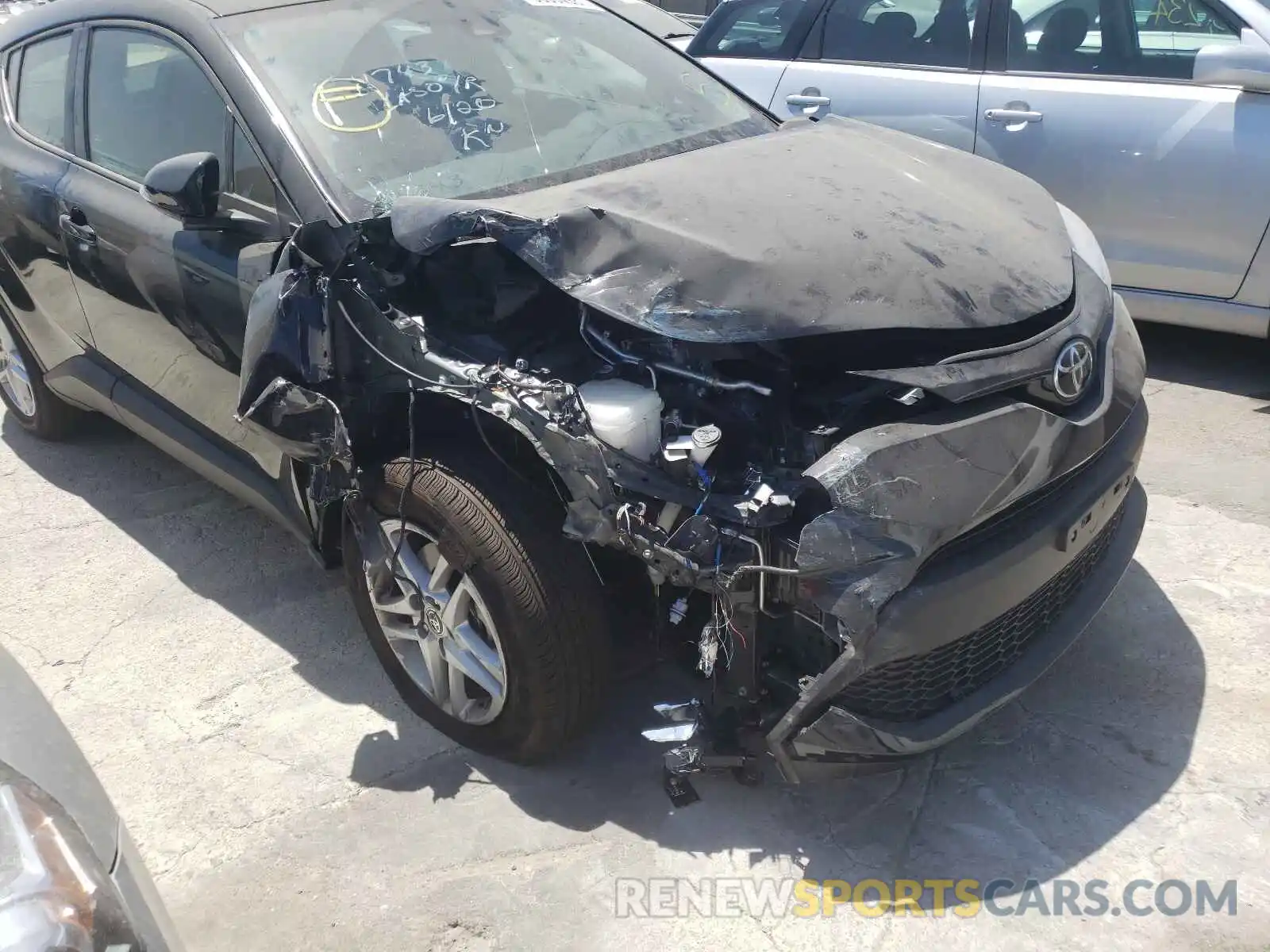 9 Photograph of a damaged car JTNKHMBX0M1095559 TOYOTA C-HR 2021