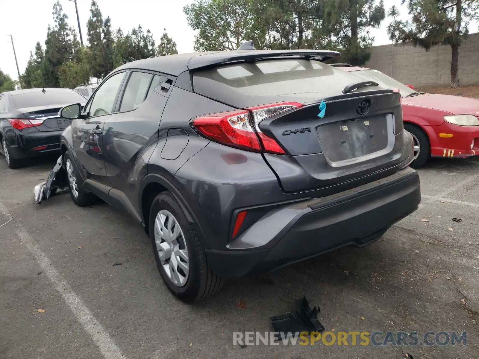 3 Photograph of a damaged car JTNKHMBX0M1096159 TOYOTA C-HR 2021