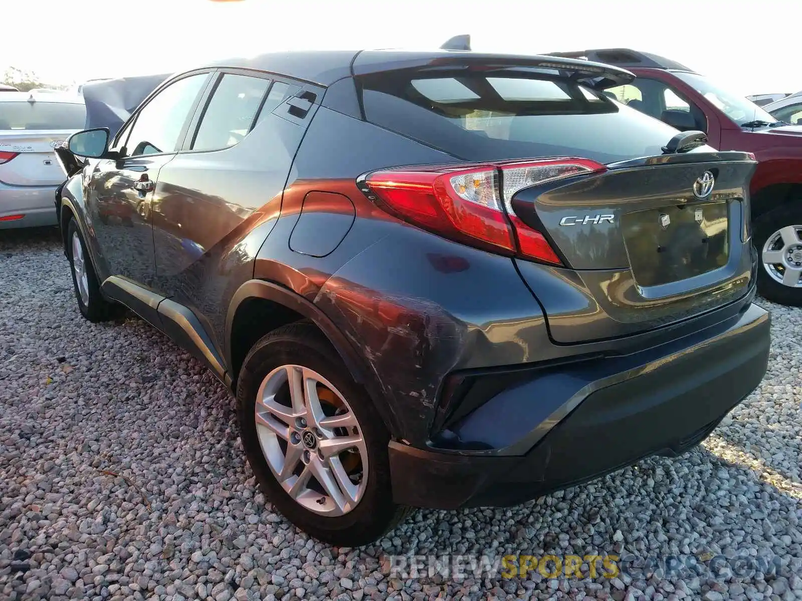 3 Photograph of a damaged car JTNKHMBX0M1096470 TOYOTA C-HR 2021