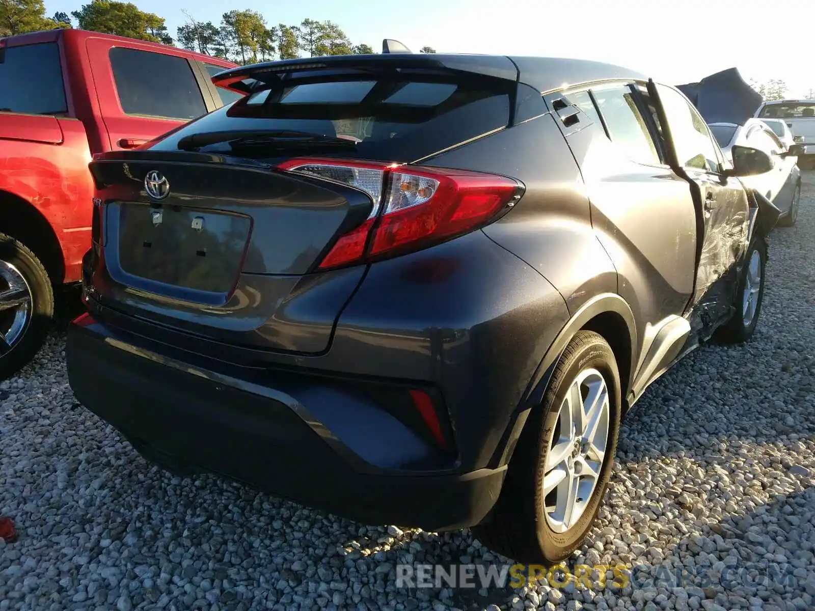 4 Photograph of a damaged car JTNKHMBX0M1096470 TOYOTA C-HR 2021