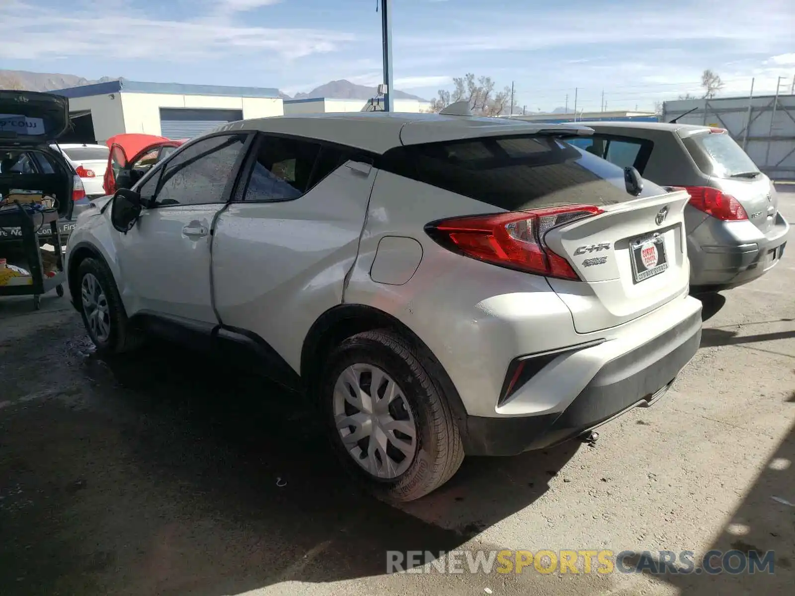 3 Photograph of a damaged car JTNKHMBX0M1098025 TOYOTA C-HR 2021