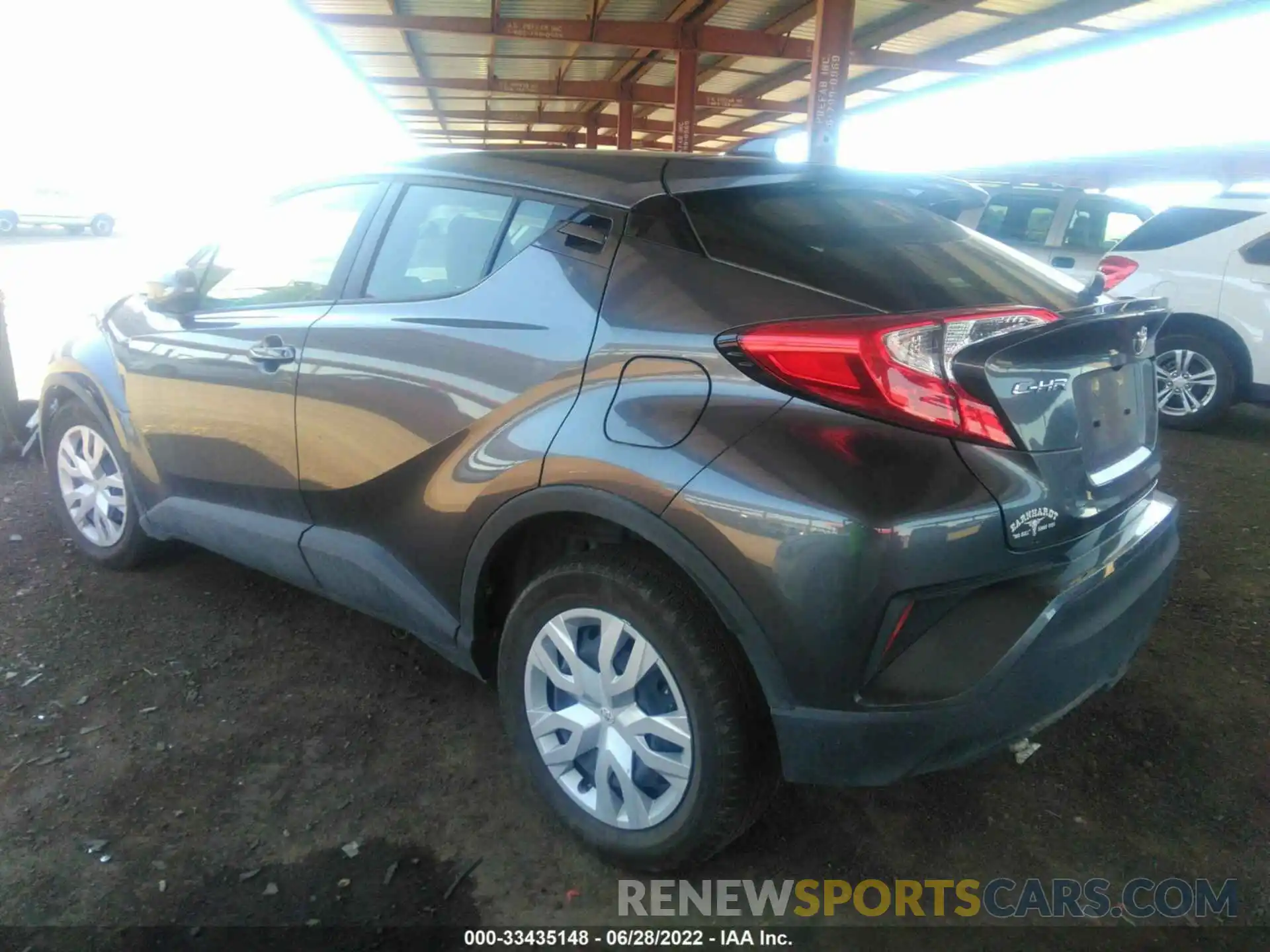 3 Photograph of a damaged car JTNKHMBX0M1099031 TOYOTA C-HR 2021