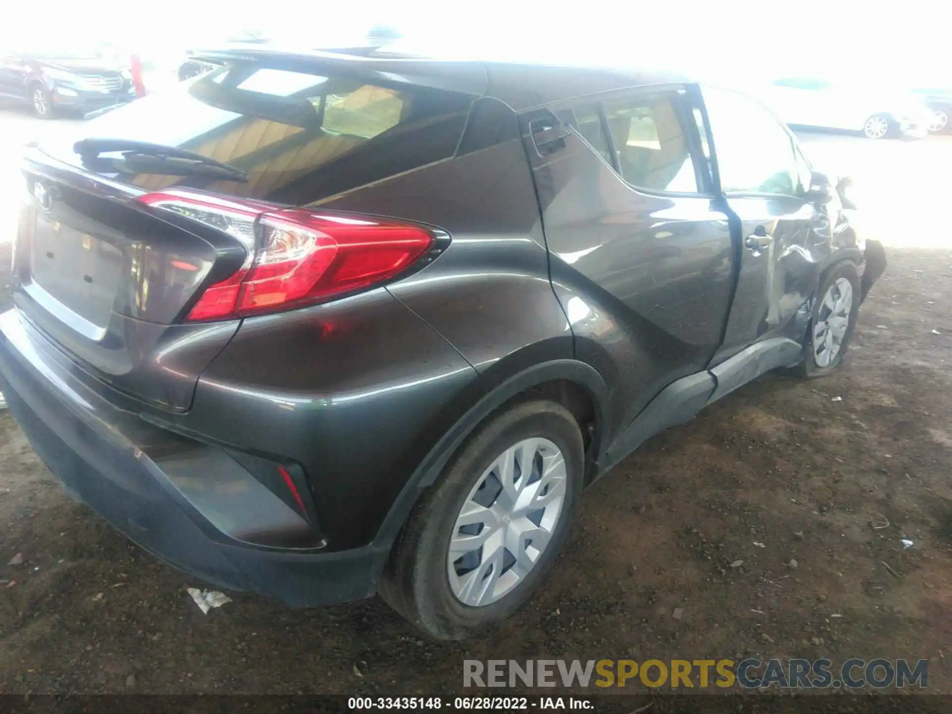 4 Photograph of a damaged car JTNKHMBX0M1099031 TOYOTA C-HR 2021