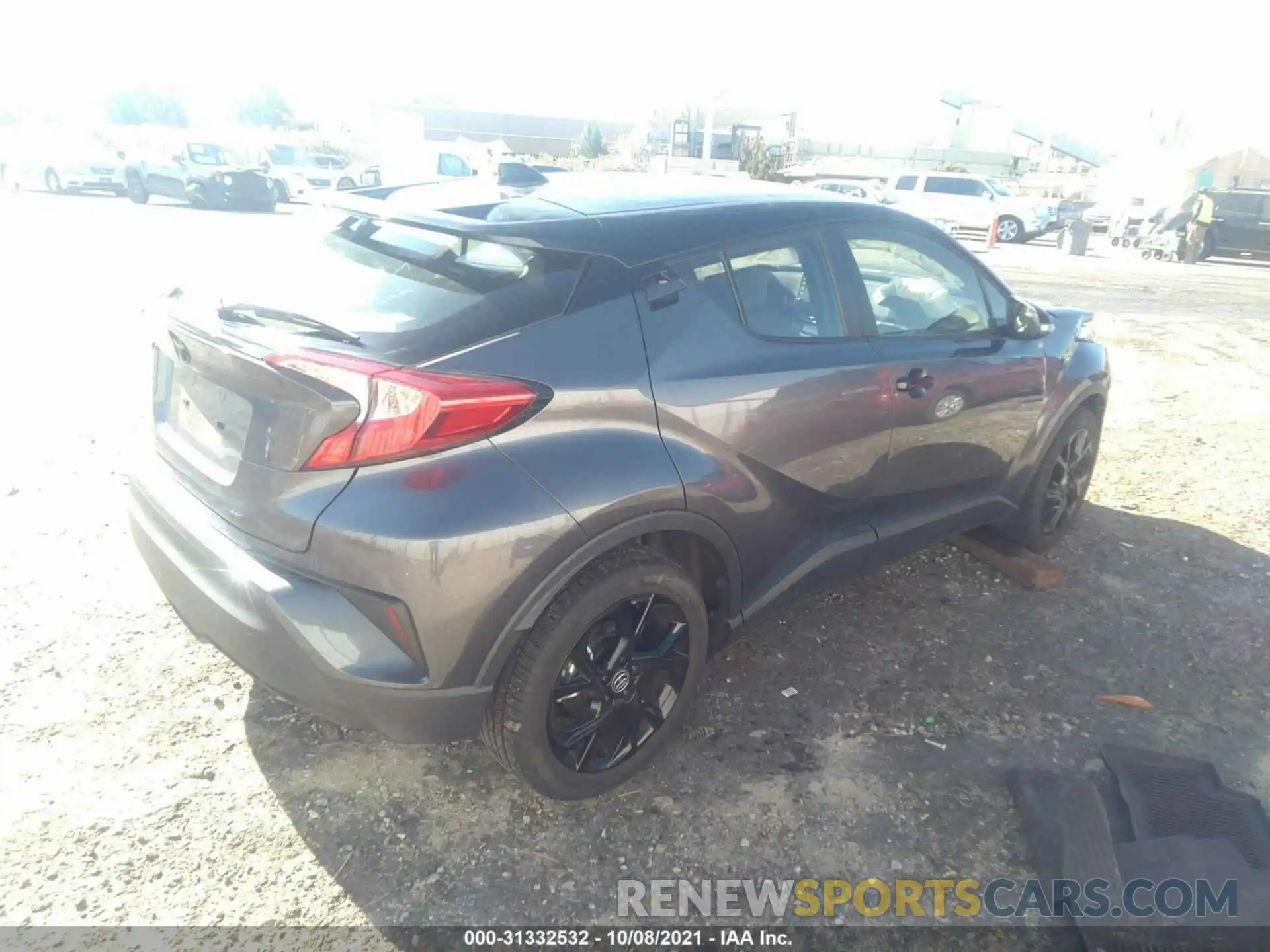 4 Photograph of a damaged car JTNKHMBX0M1099854 TOYOTA C-HR 2021