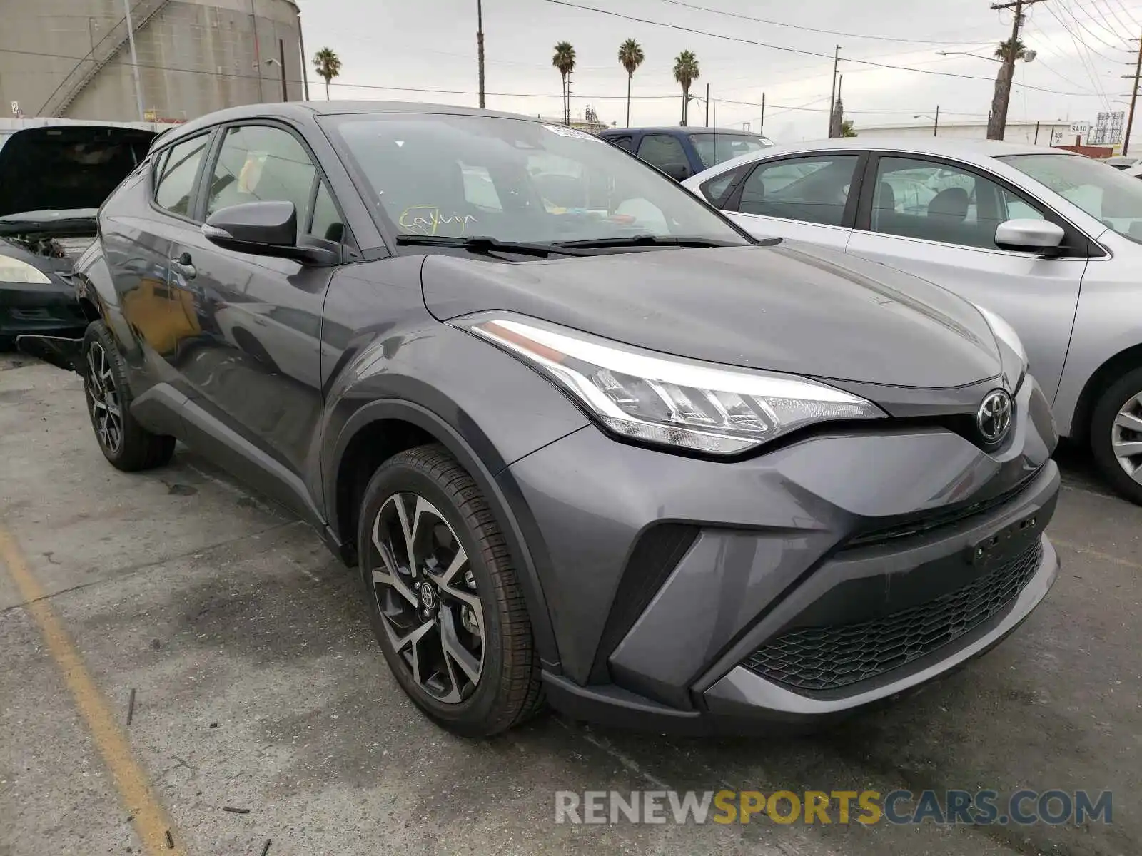 1 Photograph of a damaged car JTNKHMBX0M1100436 TOYOTA C-HR 2021