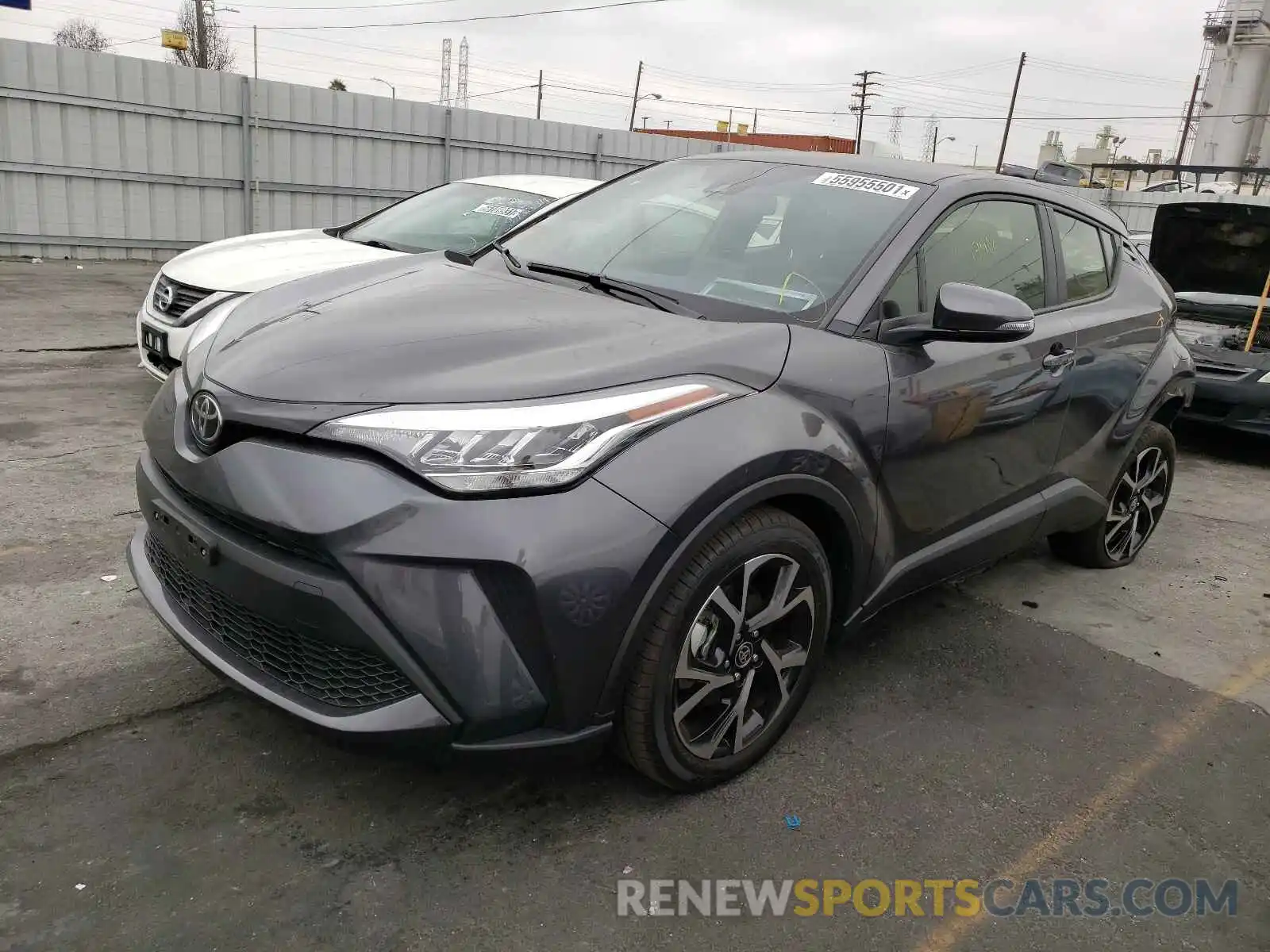 2 Photograph of a damaged car JTNKHMBX0M1100436 TOYOTA C-HR 2021