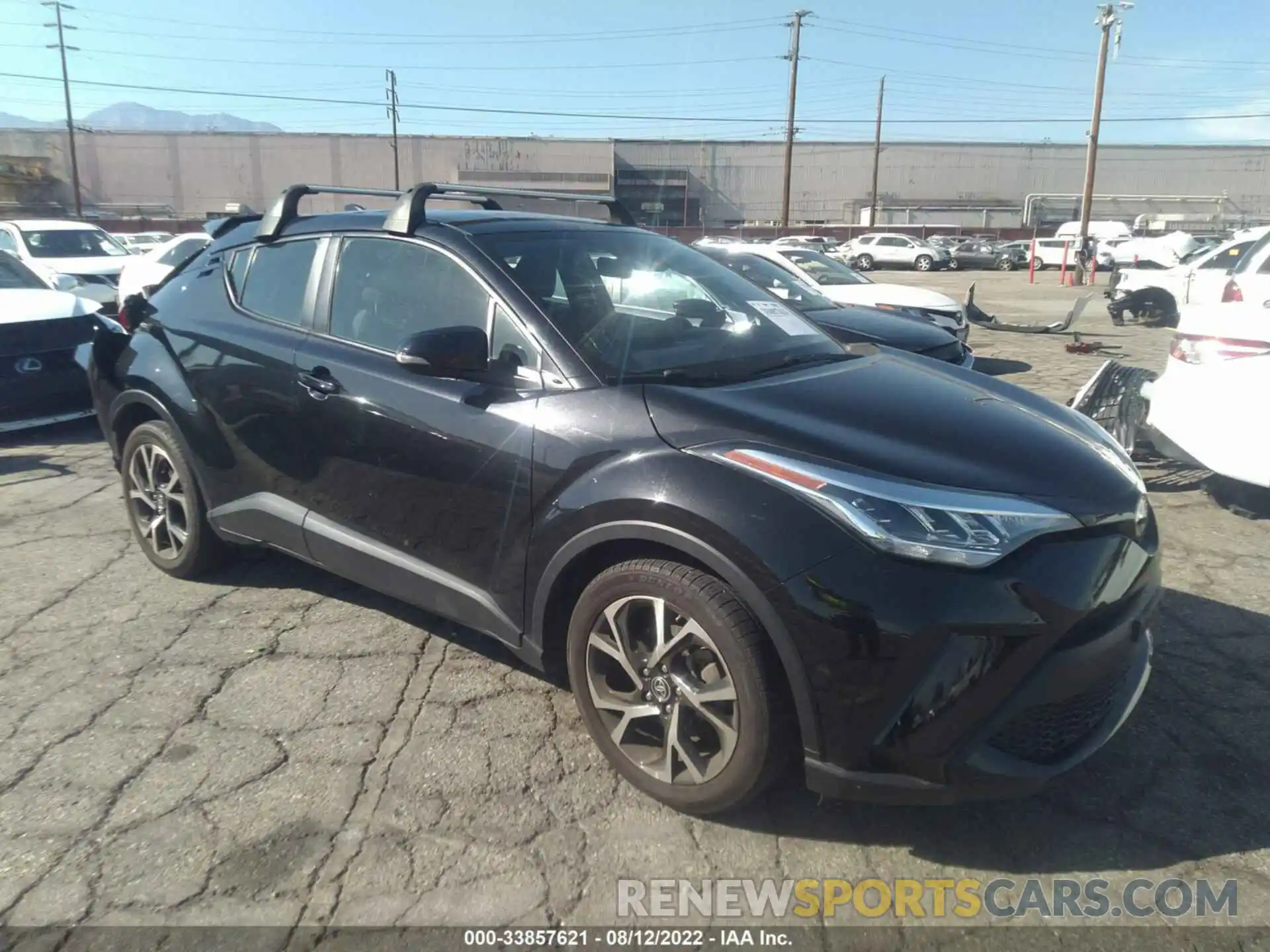 1 Photograph of a damaged car JTNKHMBX0M1103174 TOYOTA C-HR 2021