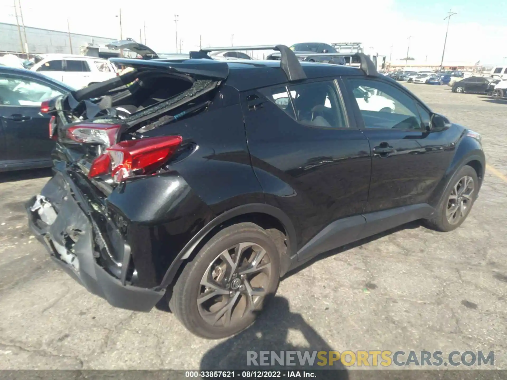 4 Photograph of a damaged car JTNKHMBX0M1103174 TOYOTA C-HR 2021