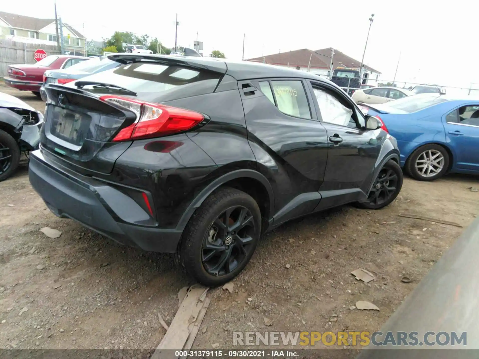 4 Photograph of a damaged car JTNKHMBX0M1103336 TOYOTA C-HR 2021