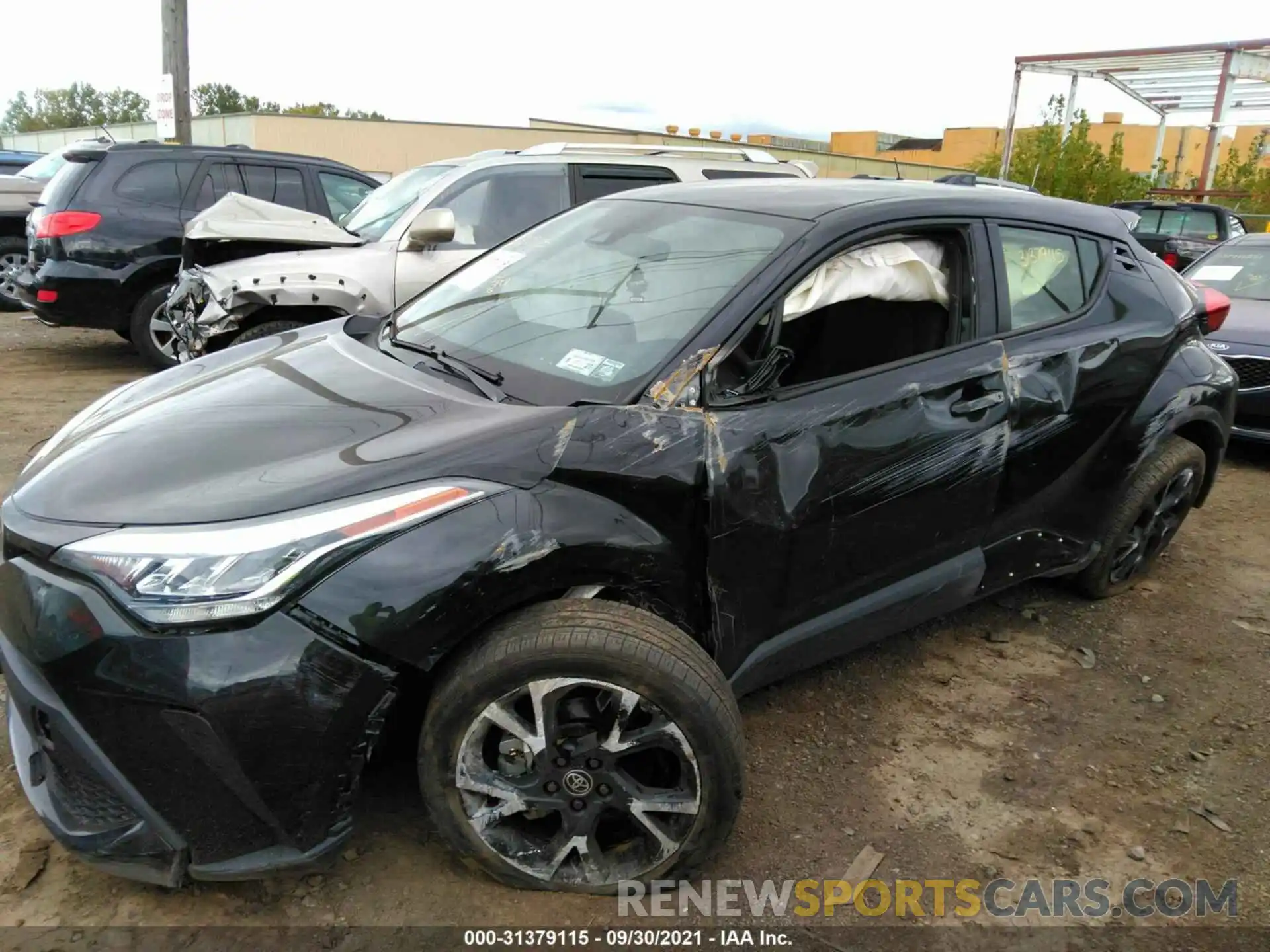 6 Photograph of a damaged car JTNKHMBX0M1103336 TOYOTA C-HR 2021