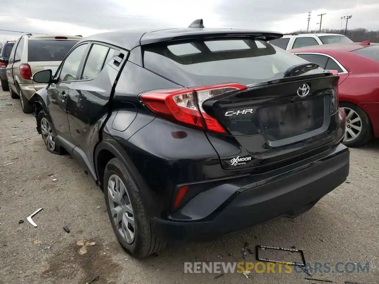 3 Photograph of a damaged car JTNKHMBX0M1103384 TOYOTA C-HR 2021